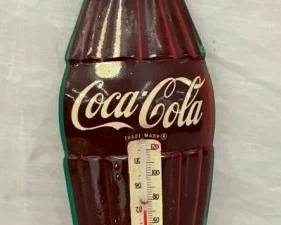 CONVEX COCA-COLA THERMOMETER