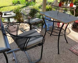 2 Patio sets 