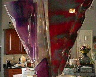 Artwork: Signed on base, Material is a hard resin type material