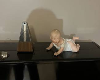 Vintage china piano baby