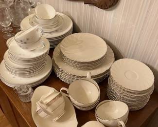 China, Royal Doulton Thistledown and Lennox Weatherly