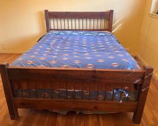 Queen-sized bed