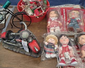 Campbell Soup dolls, books calendars collectibles (vintage)