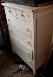 VINTAGE PAINTED CHEST OF DRAWERS