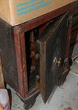OLD IRON SAFE  "AS IS"