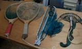 ASSORTMENT OF LANDING NETS