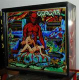Gogar pinball game, This game was the very first talking pinball. As you play, the sound effect of a heart beating is played in the background and the longer you keep the ball in play the faster the heart beat gets. Williams Electronics, Inc. (1967-1985)