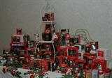 Huge selection of Department 56 Coke Cola ornaments in original boxes