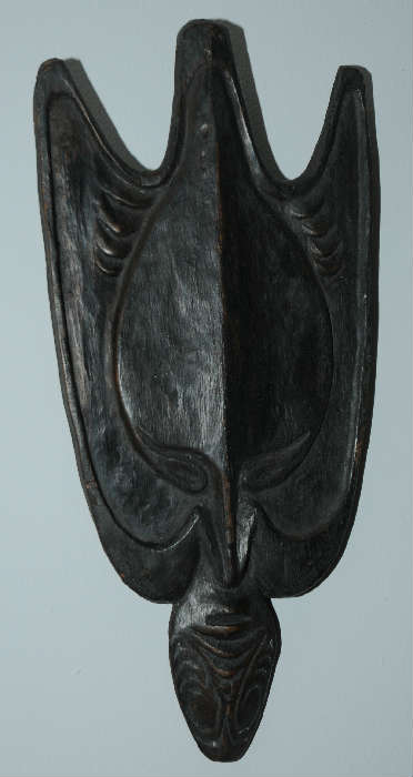 MASKS FROM MIDDLE SEPIK RIVER PAPUA NEW GUINEA.