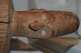 SLIT DRUMS [GARAMUT] SEPIK RIVER PAPUA NEW GUINEA DETAIL