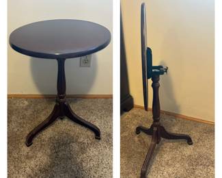 The Bombay Company Flip Top Side Table
