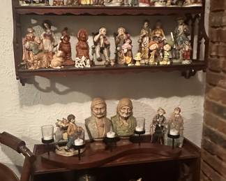Homco Figurines; Inarco Figures and Vases