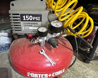 Porter Cable 150psi 1.5hp 6 gallon Pancake Compressor