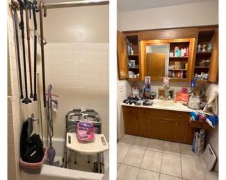 Canes; Walkers; Shoer Seat; Braces; Shark Steam Mop; Shower Curtain Rod