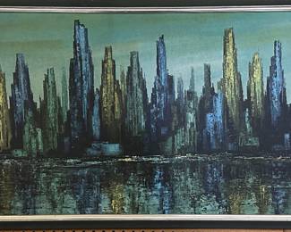 Large MCM Picture Maio Painting