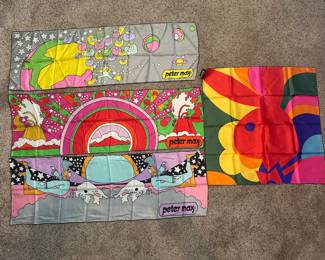 Peter Max & Playboy Silk Scarves