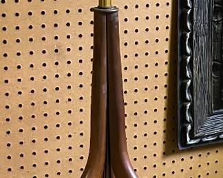 MCM Wooden Lamp