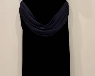Yumi Katsura black velvet dress
