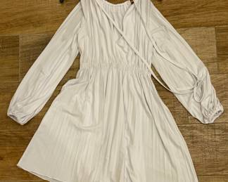 Muse by Boston Proper Open Shoulder Flirty Dress