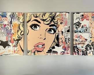 "Gone for Good" Teis Albers Stretched Canvas Print