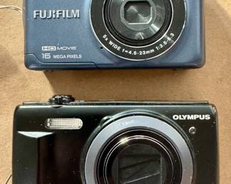 FujiFilm HD Movie & Olympus Cameras