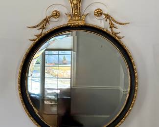 Gold Gilt Regency Style Mirror