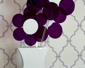 Faux Acrylic Floral Arrangement