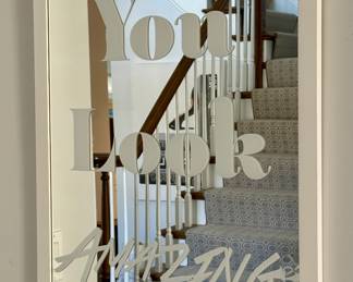 "You Look Amazing" Mirror