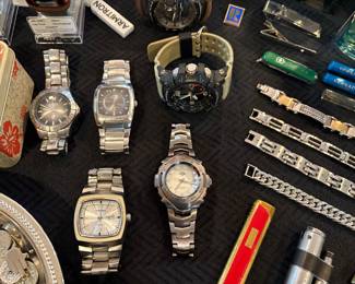 Mens Watches & Cigarette Lighters