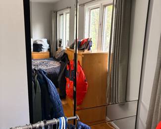 Mirrored Armoire