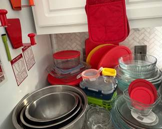 Stainless Steel & Pyrex