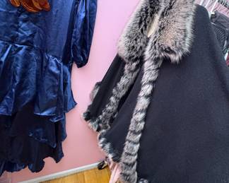 FUR PONCHOS