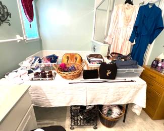 Purses - Scarves - Reading Glasses- Sunglasses ……