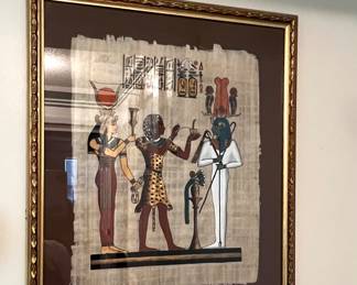Framed Papyrus 