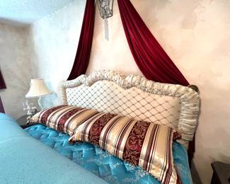 King Upholstered Headboard 