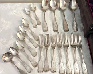 Coin Silver - Palmer & Bachelder & other …. - SOLD 