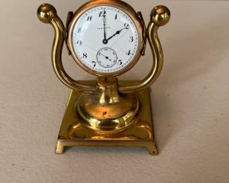Antique Hamilton Pocket Watch on stand - SOLD