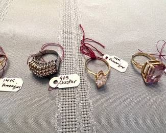 Rings - 14k & 925