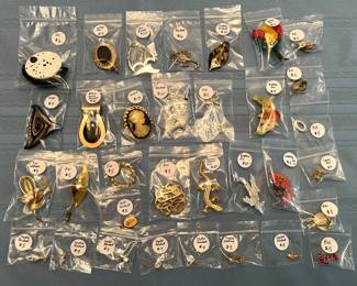 Costume Pins & Pendants 