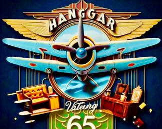 HANGAR 65 is worth the Drive! Welcome to HANGAR 65 Estate Sale!