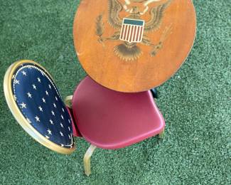 Presidential Hall, Conference Chairs Antique Tables