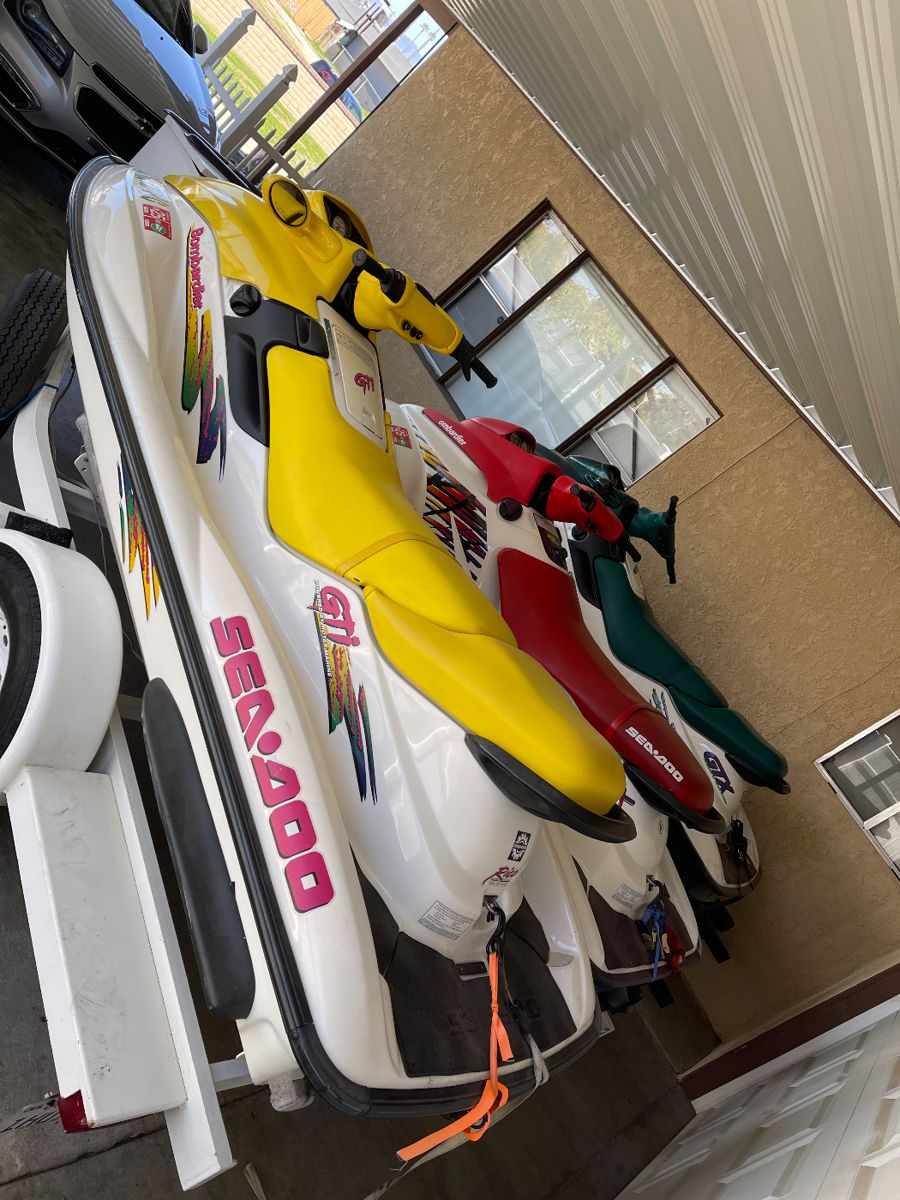 1997 seadoos  serviced tags up to date also comes with trailer have all title s lake ready