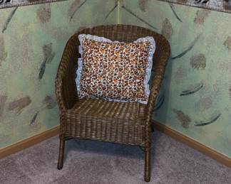Wicker chair