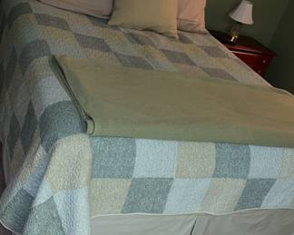 Queen bed & Headboard