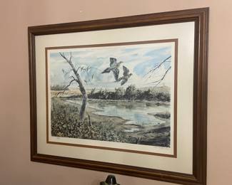 CLAY MCGAUGHY  SIGNED AND NUMBERED -FRAMED