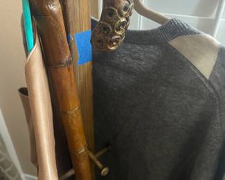 VINTAGE CARVED  CANE