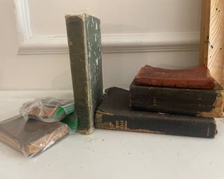 VINTAGE BIBLES-BOOKS VERY OLD IN SOME CASES