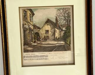 PAIR of Beethoven musical art $75 each 