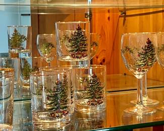 12 pieces of spode Christmas $75