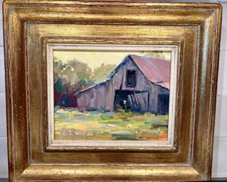 "Someone there?" Kim Barrick from Anne Irvin fine art $600